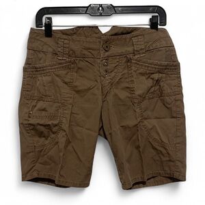 Y2K DKNY Cargo Brown Long Shorts